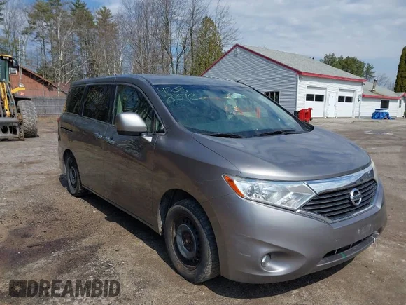 ✅ 2012 Nissan Quest SL • VIN: JN8AE2KP1C9032424 • Lot: 42038372. Wystawiony na IAAI z przebiegiem 205 530 mil. Bezpłatny archiwum sprzedaży aukcyjnych z USA i szczegółowy raport historii pojazdu na DreamBid. Zdjęcie 1.