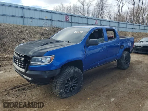 ✅ 2019 Chevrolet Colorado 4WD ZR2 • VIN: 1GCGTEEN3K1118676 • Lot: 47857406. Listed on Copart with Not provided. Free auction sales archive from the USA and detailed vehicle history report at DreamBid. Image 1.