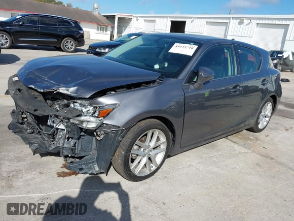 ✅ 2016 Lexus CT 200h • VIN: JTHKD5BH5G2264874 • Lot: 44533710. Listed on IAAI with 80,932 mi. Free auction sales archive from the USA and detailed vehicle history report at DreamBid. Image 2.