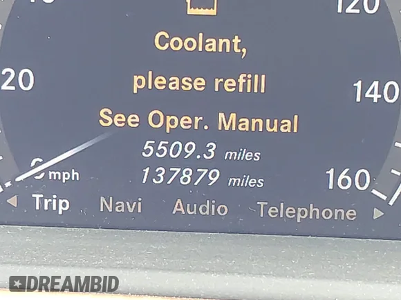 ✅ 2007 Mercedes-Benz S 550 • VIN: WDDNG71X67A029258 • Lot: 45070964. Wystawiony na IAAI z przebiegiem 137 879 mil. Bezpłatny archiwum sprzedaży aukcyjnych z USA i szczegółowy raport historii pojazdu na DreamBid. Zdjęcie 7.