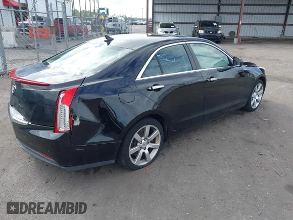 ✅ 2013 Cadillac ATS • VIN: 1G6AA5RA0D0113207 • Lot: 44537080. Listed on IAAI with 158,039 mi. Free auction sales archive from the USA and detailed vehicle history report at DreamBid. Image 4.