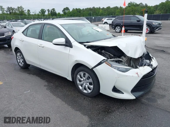 ✅ 2017 Toyota Corolla LE • VIN: 5YFBURHE7HP587560 • Lot: 44922760. Wystawiony na IAAI z przebiegiem 156 260 mil. Bezpłatny archiwum sprzedaży aukcyjnych z USA i szczegółowy raport historii pojazdu na DreamBid. Zdjęcie 1.