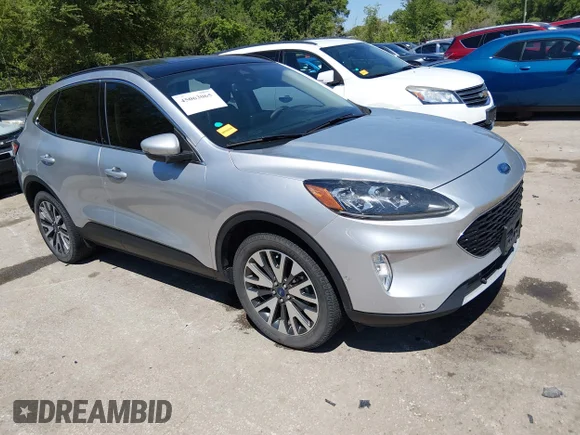 ✅ 2020 Ford Escape Titanium • VIN: 1FMCU9J92LUA76931 • Лот: 45063065. Опубликован ранее на IAAI с пробегом 114 880 миль. Бесплатный доступ к архиву аукционных продаж из США и подробный отчёт об истории автомобиля на DreamBid. Изображение 1.