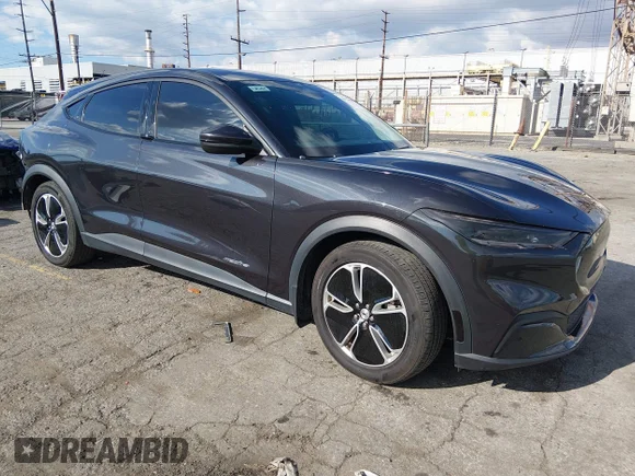 ✅ 2021 Ford Mustang Mach-E Select • VIN: 3FMTK1RM0MMA47708 • Lot: 44113988. Listed on IAAI with 97,465 mi. Free auction sales archive from the USA and detailed vehicle history report at DreamBid. Image 1.
