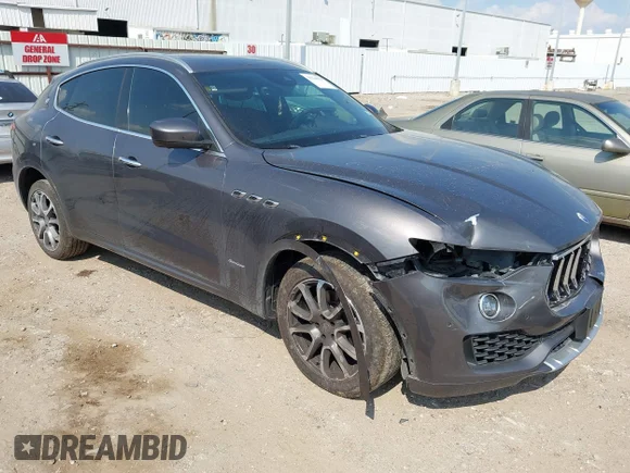 ✅ 2018 Maserati Levante GranLusso • VIN: ZN661XUL9JX291660 • Lot: 43228850. Listed on IAAI with 73,261 mi. Free auction sales archive from the USA and detailed vehicle history report at DreamBid. Image 1.