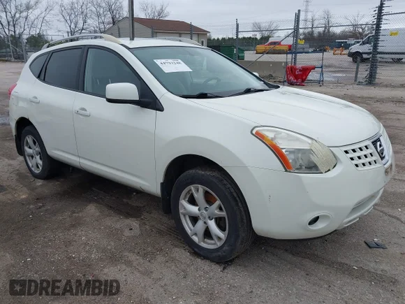 ✅ 2008 Nissan Rogue S • VIN: JN8AS58V18W132208 • Lot: 44793248. Listed on IAAI with 143,120 mi. Free auction sales archive from the USA and detailed vehicle history report at DreamBid. Image 1.