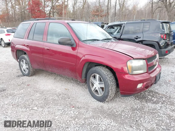✅ 2008 Chevrolet TrailBlazer 1LT • VIN: 1GNET13MX82144647 • Лот: 43651612. Опубліковано раніше на IAAI з пробігом 117 271 миль. Безкоштовний доступ до архіву аукціонних продажів зі США та докладний звіт про історію автомобіля на DreamBid. Зображення 1.