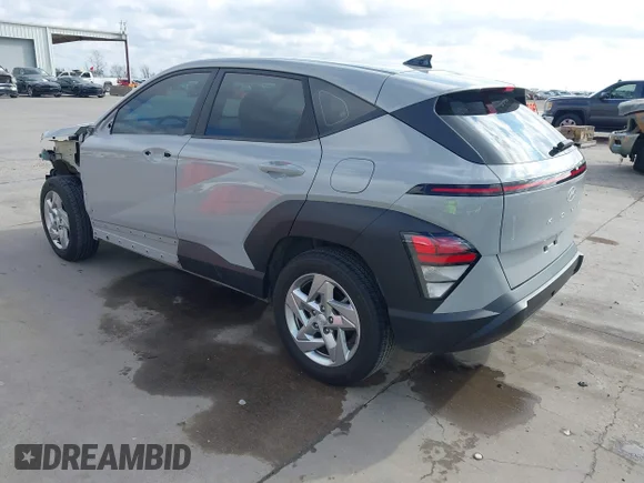 ✅ 2024 Hyundai Kona SE • VIN: KM8HA3AB1RU079469 • Lot: 44010261. Wystawiony na IAAI z przebiegiem 48 492 mil. Bezpłatny archiwum sprzedaży aukcyjnych z USA i szczegółowy raport historii pojazdu na DreamBid. Zdjęcie 3.