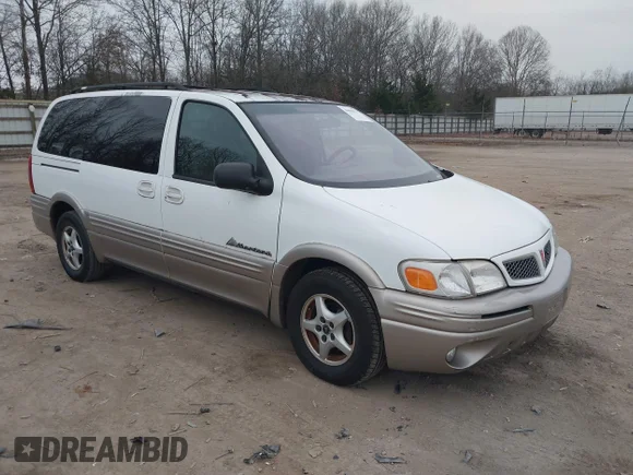 ✅ 2001 Pontiac Montana 1SA • VIN: 1GMDX03E21D250074 • Lot: 44085971. Wystawiony na IAAI z przebiegiem 176 715 mil. Bezpłatny archiwum sprzedaży aukcyjnych z USA i szczegółowy raport historii pojazdu na DreamBid. Zdjęcie 1.