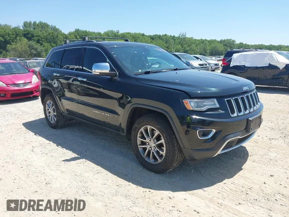 ✅ 2014 Jeep Grand Cherokee Limited • VIN: 1C4RJFBG7EC288073 • Lot: 45300177. Wystawiony na IAAI z przebiegiem 147 894 mil. Bezpłatny archiwum sprzedaży aukcyjnych z USA i szczegółowy raport historii pojazdu na DreamBid. Zdjęcie 1.