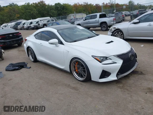 ✅ 2015 Lexus RC F • VIN: JTHHP5BC7F5004527 • Lot: 43385098. Wystawiony na IAAI z przebiegiem 77 857 mil. Bezpłatny archiwum sprzedaży aukcyjnych z USA i szczegółowy raport historii pojazdu na DreamBid. Zdjęcie 1.