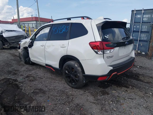 ✅ 2019 Subaru Forester Special Sports • VIN: JF2SKAPC8KH471859 • Lot: 45193765. Listed on IAAI with 90,292 mi. Free auction sales archive from the USA and detailed vehicle history report at DreamBid. Image 3.