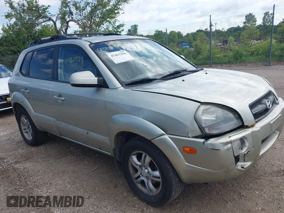 ✅ 2008 Hyundai Tucson Limited • VIN: KM8JN12B38U870321 • Lot: 45467599. Wystawiony na IAAI z przebiegiem 207 073 mil. Bezpłatny archiwum sprzedaży aukcyjnych z USA i szczegółowy raport historii pojazdu na DreamBid. Zdjęcie 1.