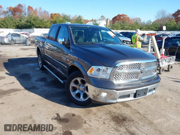 ✅ 2014 Ram 1500 Laramie • VIN: 1C6RR7NT5ES249633 • Лот: 43677860. Опубліковано раніше на IAAI з пробігом 143 471 миль. Безкоштовний доступ до архіву аукціонних продажів зі США та докладний звіт про історію автомобіля на DreamBid. Зображення 1.