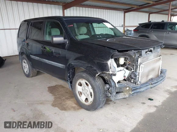 ✅ 2015 Honda Pilot LX • VIN: 5FNYF3H2XFB029766 • Lot: 44918763. Listed on IAAI with 136,040 mi. Free auction sales archive from the USA and detailed vehicle history report at DreamBid. Image 1.