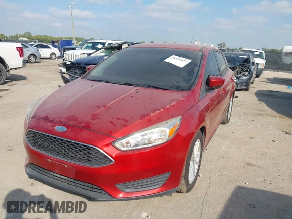 ✅ 2018 Ford Focus SE • VIN: 1FADP3K20JL240295 • Lot: 43416037. Wystawiony na IAAI z przebiegiem 39 450 mil. Bezpłatny archiwum sprzedaży aukcyjnych z USA i szczegółowy raport historii pojazdu na DreamBid. Zdjęcie 2.