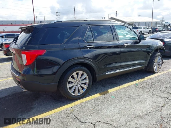✅ 2023 Ford Explorer Limited • VIN: 1FMSK7FH6PGB46196 • Lot: 45188507. Wystawiony na IAAI z przebiegiem 43 118 mil. Bezpłatny archiwum sprzedaży aukcyjnych z USA i szczegółowy raport historii pojazdu na DreamBid. Zdjęcie 4.