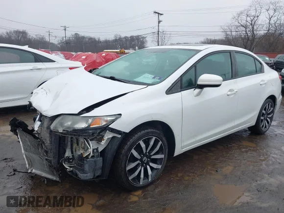 ✅ 2015 Honda Civic EX-L • VIN: 19XFB2F96FE213427 • Lot: 44521839. Wystawiony na IAAI z przebiegiem 140 452 mil. Bezpłatny archiwum sprzedaży aukcyjnych z USA i szczegółowy raport historii pojazdu na DreamBid. Zdjęcie 6.