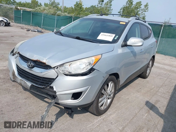 ✅ 2012 Hyundai Tucson GLS • VIN: KM8JUCAC8CU511662 • Lot: 43163469. Wystawiony na IAAI z przebiegiem 203 635 mil. Bezpłatny archiwum sprzedaży aukcyjnych z USA i szczegółowy raport historii pojazdu na DreamBid. Zdjęcie 2.