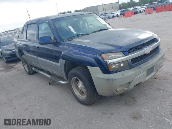 ✅ 2002 Chevrolet Avalanche • VIN: 3GNEC13T92G284355 • Лот: 43737657. Опубликован ранее на IAAI с пробегом Не указан. Бесплатный доступ к архиву аукционных продаж из США и подробный отчёт об истории автомобиля на DreamBid. Изображение 1.