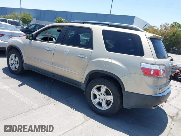 ✅ 2009 GMC Acadia SLE1 • VIN: 1GKER13D19J175398 • Lot: 42416236. Wystawiony na IAAI z przebiegiem 146 859 mil. Bezpłatny archiwum sprzedaży aukcyjnych z USA i szczegółowy raport historii pojazdu na DreamBid. Zdjęcie 3.