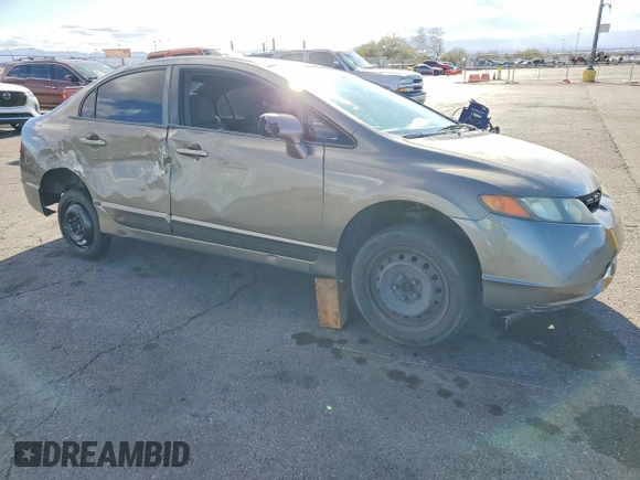 ✅ 2008 Honda Civic LX • VIN: 2HGFA16598H312794 • Lot: 76768975. Wystawiony na Copart z przebiegiem 278 914 mil. Bezpłatny archiwum sprzedaży aukcyjnych z USA i szczegółowy raport historii pojazdu na DreamBid. Zdjęcie 4.