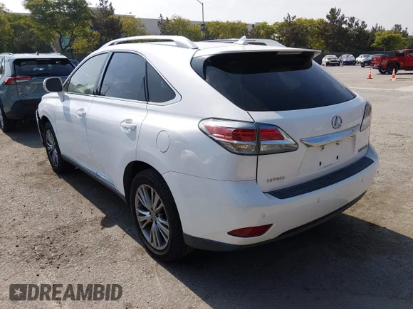 ✅ 2013 Lexus RX 350 • VIN: 2T2ZK1BA9DC101851 • Lot: 45449308. Listed on IAAI with 133,882 mi. Free auction sales archive from the USA and detailed vehicle history report at DreamBid. Image 3.