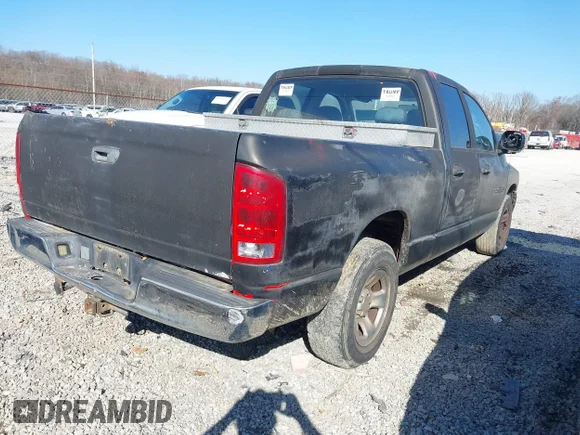 ✅ 2004 Dodge 1500 SLT • VIN: 1D7HA18N04S513996 • Лот: 41636799. Опубліковано раніше на IAAI з пробігом 137 716 миль. Безкоштовний доступ до архіву аукціонних продажів зі США та докладний звіт про історію автомобіля на DreamBid. Зображення 4.
