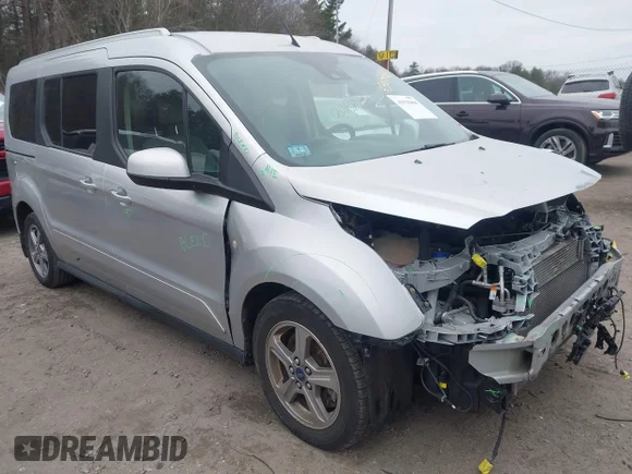✅ 2019 Ford Transit Connect Titanium • VIN: NM0GE9G25K1391118 • Лот: 43918460. Опубликован ранее на IAAI с пробегом 47 029 миль. Бесплатный доступ к архиву аукционных продаж из США и подробный отчёт об истории автомобиля на DreamBid. Изображение 1.