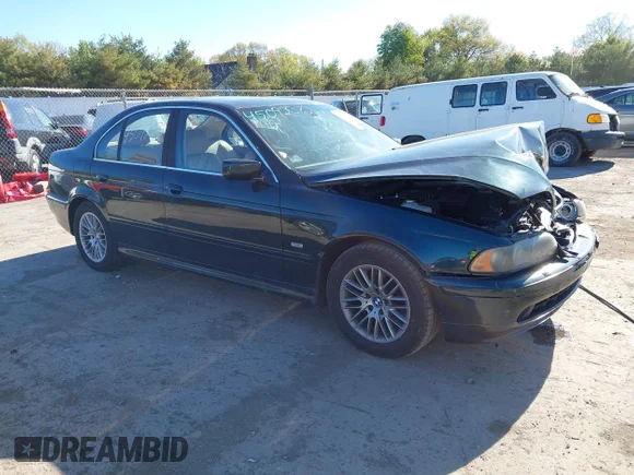 ✅ 2003 BMW 5 Series 530i • VIN: WBADT634X3CK28288 • Лот: 45092072. Опубликован ранее на IAAI с пробегом Не указан. Бесплатный доступ к архиву аукционных продаж из США и подробный отчёт об истории автомобиля на DreamBid. Изображение 1.