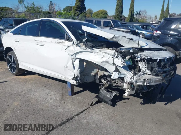 ✅ 2020 Honda Accord Sport • VIN: 1HGCV2F33LA016575 • Lot: 44174047. Listed on IAAI with 75,064 mi. Free auction sales archive from the USA and detailed vehicle history report at DreamBid. Image 1.