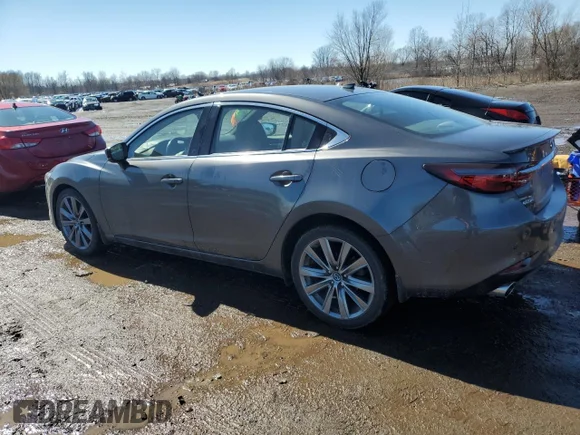 ✅ 2019 Mazda 6 Signature • VIN: JM1GL1XY0K1504570 • Лот: 44090883. Опубликован ранее на Copart с пробегом 37 089 миль. Бесплатный доступ к архиву аукционных продаж из США и подробный отчёт об истории автомобиля на DreamBid. Изображение 2.