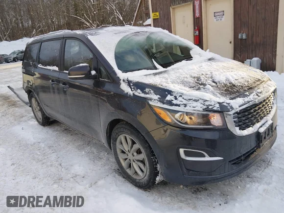 ✅ 2021 Kia Sedona LX • VIN: KNDMB5C17M6661900 • Lot: 44236698. Listed on IAAI with 39,592 mi. Free auction sales archive from the USA and detailed vehicle history report at DreamBid. Image 1.