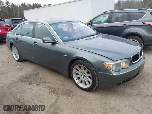 ✅ 2003 BMW 7 Series 745Li • VIN: WBAGN63473DS44532 • Lot: 44649483. Wystawiony na IAAI z przebiegiem 130 690 mil. Bezpłatny archiwum sprzedaży aukcyjnych z USA i szczegółowy raport historii pojazdu na DreamBid. Zdjęcie 1.