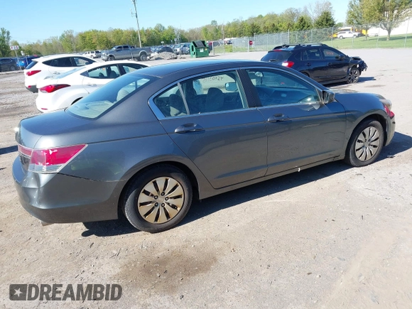 ✅ 2011 Honda Accord LX • VIN: 1HGCP2F3XBA137791 • Lot: 45103115. Wystawiony na IAAI z przebiegiem 159 358 mil. Bezpłatny archiwum sprzedaży aukcyjnych z USA i szczegółowy raport historii pojazdu na DreamBid. Zdjęcie 4.