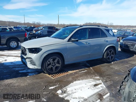 ✅ 2025 Mercedes-Benz GLE 350 • VIN: 4JGFB4FB9SB312101 • Лот: 44202092. Опубліковано раніше на IAAI з пробігом 18 810 миль. Безкоштовний доступ до архіву аукціонних продажів зі США та докладний звіт про історію автомобіля на DreamBid. Зображення 2.