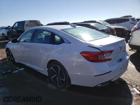 ✅ 2018 Honda Accord Sport • VIN: 1HGCV1F38JA193355 • Lot: 40527233. Wystawiony na Copart z przebiegiem 77 829 mil. Bezpłatny archiwum sprzedaży aukcyjnych z USA i szczegółowy raport historii pojazdu na DreamBid. Zdjęcie 2.