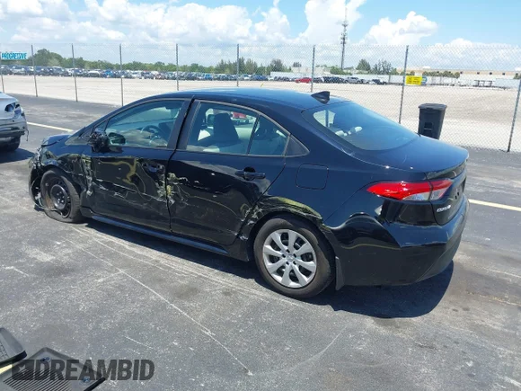 ✅ 2025 Toyota Corolla LE • VIN: 5YFB4MDE1SP256263 • Lot: 44959303. Listed on IAAI with 11,244 mi. Free auction sales archive from the USA and detailed vehicle history report at DreamBid. Image 3.
