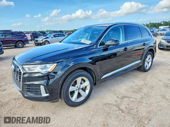 ✅ 2023 Audi Q7 Premium • VIN: WA1ACBF78PD002670 • Lot: 58082616. Listed on Copart with 98,380 mi. Free auction sales archive from the USA and detailed vehicle history report at DreamBid. Image 1.