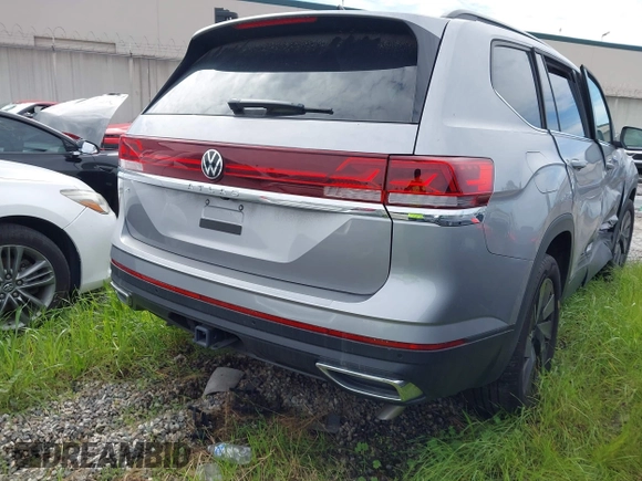 ✅ 2025 Volkswagen Atlas SE • VIN: 1V2JR2CA1SC526437 • Lot: 43832742. Wystawiony na IAAI z przebiegiem 6 231 mil. Bezpłatny archiwum sprzedaży aukcyjnych z USA i szczegółowy raport historii pojazdu na DreamBid. Zdjęcie 4.