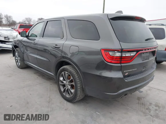 ✅ 2019 Dodge Durango GT Plus • VIN: 1C4RDJDG5KC770639 • Lot: 41292885. Wystawiony na IAAI z przebiegiem 81 878 mil. Bezpłatny archiwum sprzedaży aukcyjnych z USA i szczegółowy raport historii pojazdu na DreamBid. Zdjęcie 3.