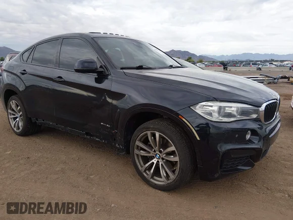 ✅ 2018 BMW X6 sDrive35i • VIN: 5UXKU0C54J0G80489 • Lot: 45650713. Wystawiony na IAAI z przebiegiem 166 624 mil. Bezpłatny archiwum sprzedaży aukcyjnych z USA i szczegółowy raport historii pojazdu na DreamBid. Zdjęcie 1.