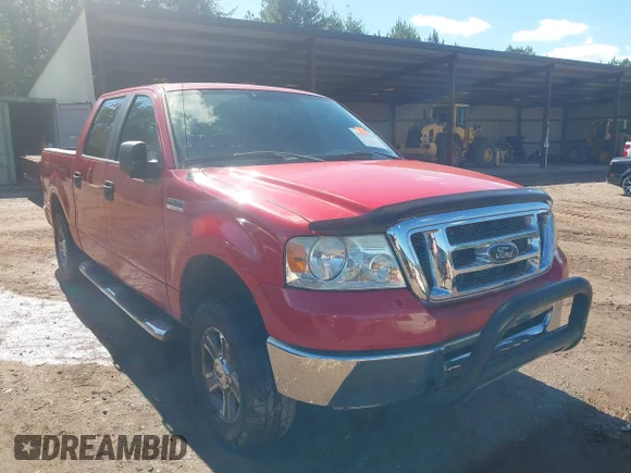 ✅ 2008 Ford F-150 XLT • VIN: 1FTPW12V98KE98243 • Lot: 43591968. Listed on IAAI with 221,331 mi. Free auction sales archive from the USA and detailed vehicle history report at DreamBid. Image 1.