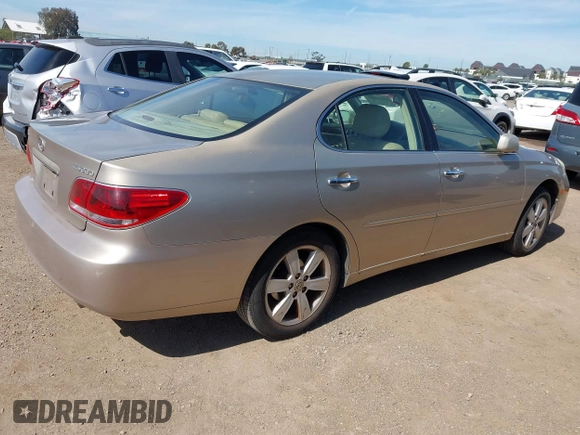 ✅ 2005 Lexus ES 350 • VIN: JTHBA30G955065412 • Lot: 44448557. Listed on IAAI with 159,617 mi. Free auction sales archive from the USA and detailed vehicle history report at DreamBid. Image 4.