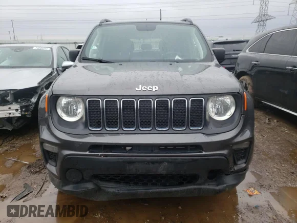 ✅ 2019 Jeep Renegade Sport • VIN: ZACNJBABXKPJ77650 • Lot: 73383532. Wystawiony na Copart z przebiegiem 44 387 mil. Bezpłatny archiwum sprzedaży aukcyjnych z USA i szczegółowy raport historii pojazdu na DreamBid. Zdjęcie 5.