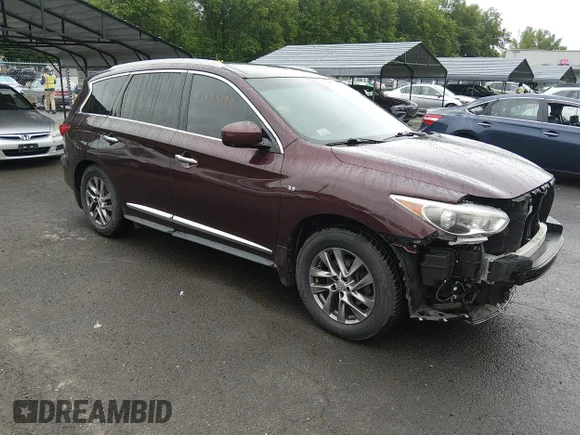 ✅ 2015 Infiniti QX60 • VIN: 5N1AL0MM0FC545238 • Lot: 45435199. Wystawiony na IAAI z przebiegiem 149 616 mil. Bezpłatny archiwum sprzedaży aukcyjnych z USA i szczegółowy raport historii pojazdu na DreamBid. Zdjęcie 1.