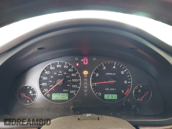 ✅ 2004 Subaru Legacy Outback VDC • VIN: 4S3BH896047619119 • Lot: 42644213. Wystawiony na IAAI z przebiegiem 201 399 mil. Bezpłatny archiwum sprzedaży aukcyjnych z USA i szczegółowy raport historii pojazdu na DreamBid. Zdjęcie 7.