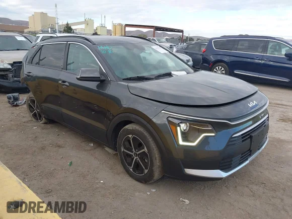 ✅ 2024 Kia Niro EX • VIN: KNDCR3LE8R5171784 • Лот: 43438763. Опубліковано раніше на IAAI з пробігом 20 688 миль. Безкоштовний доступ до архіву аукціонних продажів зі США та докладний звіт про історію автомобіля на DreamBid. Зображення 1.