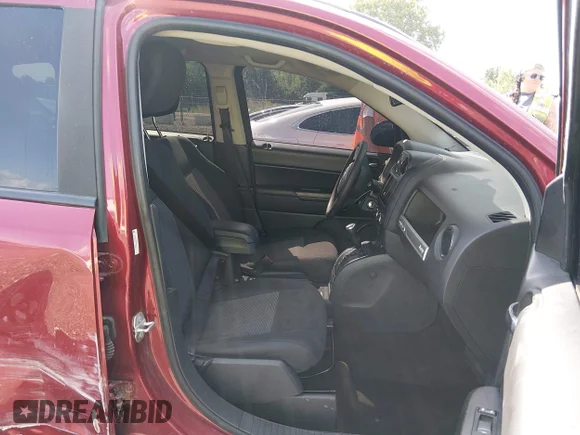 ✅ 2015 Jeep Compass Sport • VIN: 1C4NJDBB0FD396117 • Lot: 45453405. Listed on IAAI with 96,614 mi. Free auction sales archive from the USA and detailed vehicle history report at DreamBid. Image 5.