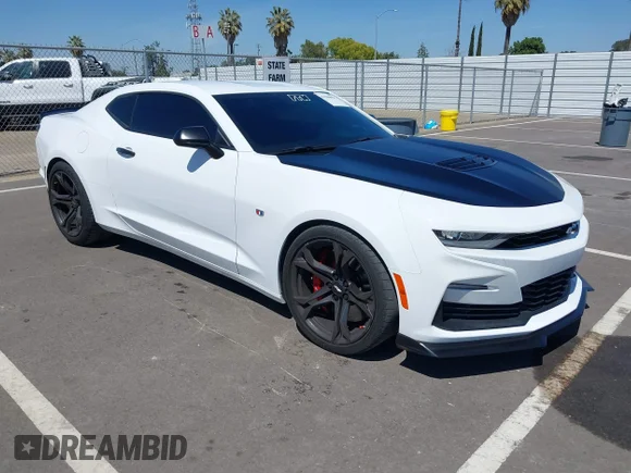 ✅ 2023 Chevrolet Camaro 2SS • VIN: 1G1FH1R75P0141707 • Lot: 42200054. Listed on IAAI with 29,567 mi. Free auction sales archive from the USA and detailed vehicle history report at DreamBid. Image 1.